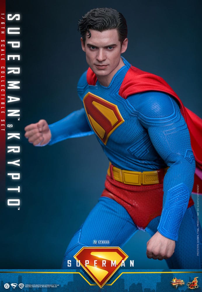 🔴PRE-ORDER Superman & Krypto 1/6 Superman (2025) Figura Movie Masterpiece