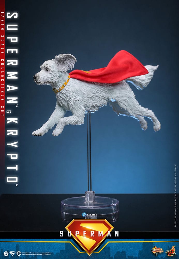 🔴PRE-ORDER Superman & Krypto 1/6 Superman (2025) Figura Movie Masterpiece