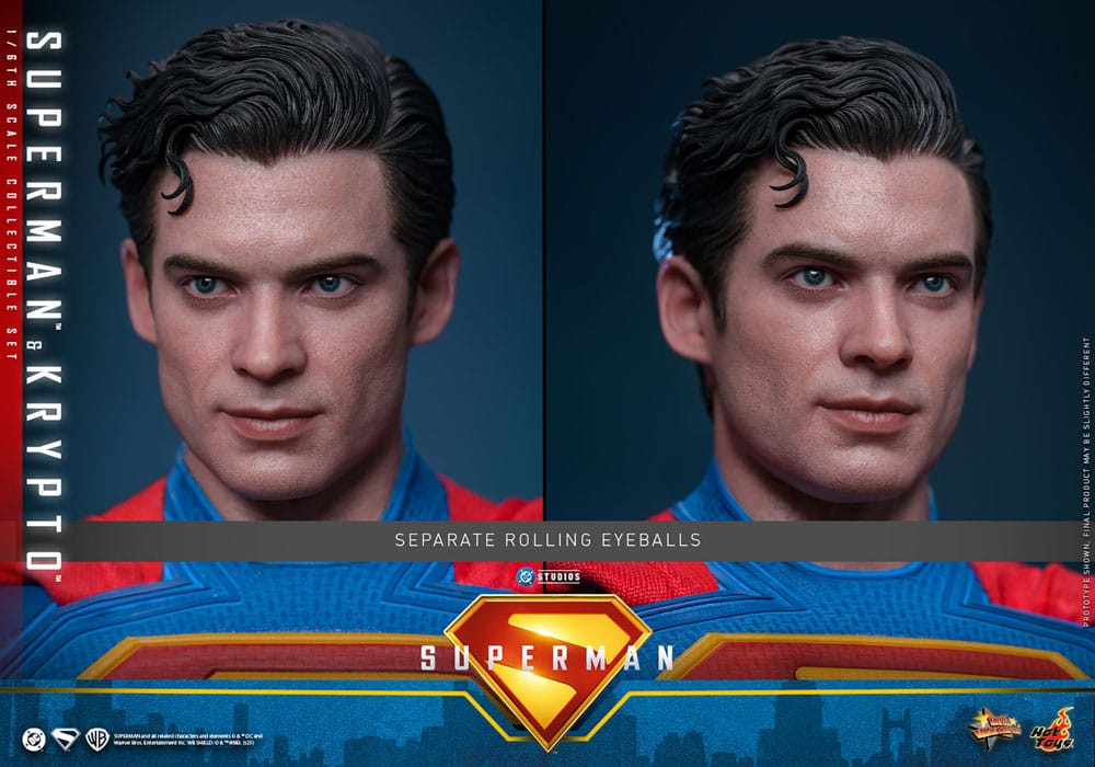 🔴PRE-ORDER Superman & Krypto 1/6 Superman (2025) Figura Movie Masterpiece