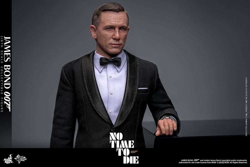 🔴PRE-ORDER James Bond 1/6 Sin tiempo para morir Movie Masterpiece