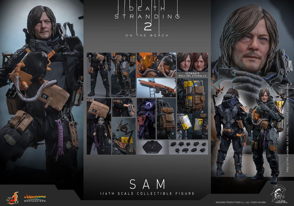🔴PRE-ORDER Sam 1/6 Death Stranding 2: On the Beach Figura Videogame Masterpiece