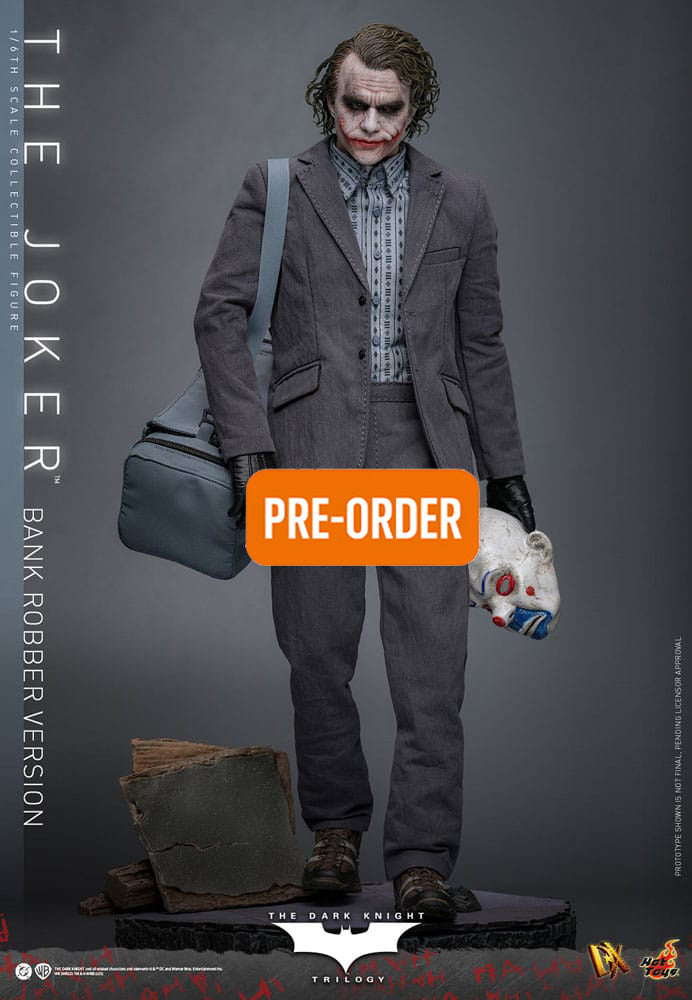 🔴PRE-ORDER The Joker (Bank Robber Version) 1/6 El Caballero oscuro Figura DX