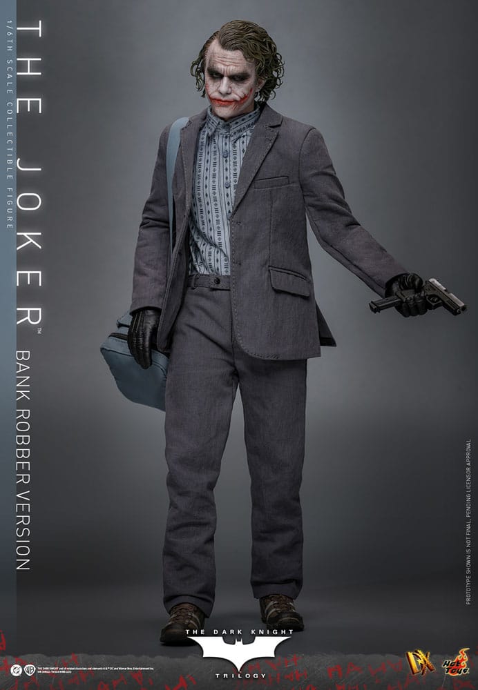 🔴PRE-ORDER The Joker (Bank Robber Version) 1/6 El Caballero oscuro Figura DX