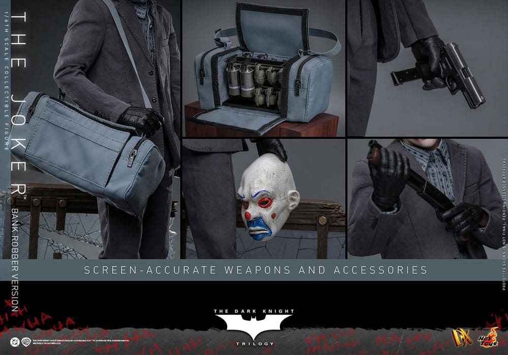 🔴PRE-ORDER The Joker (Bank Robber Version) 1/6 El Caballero oscuro Figura DX