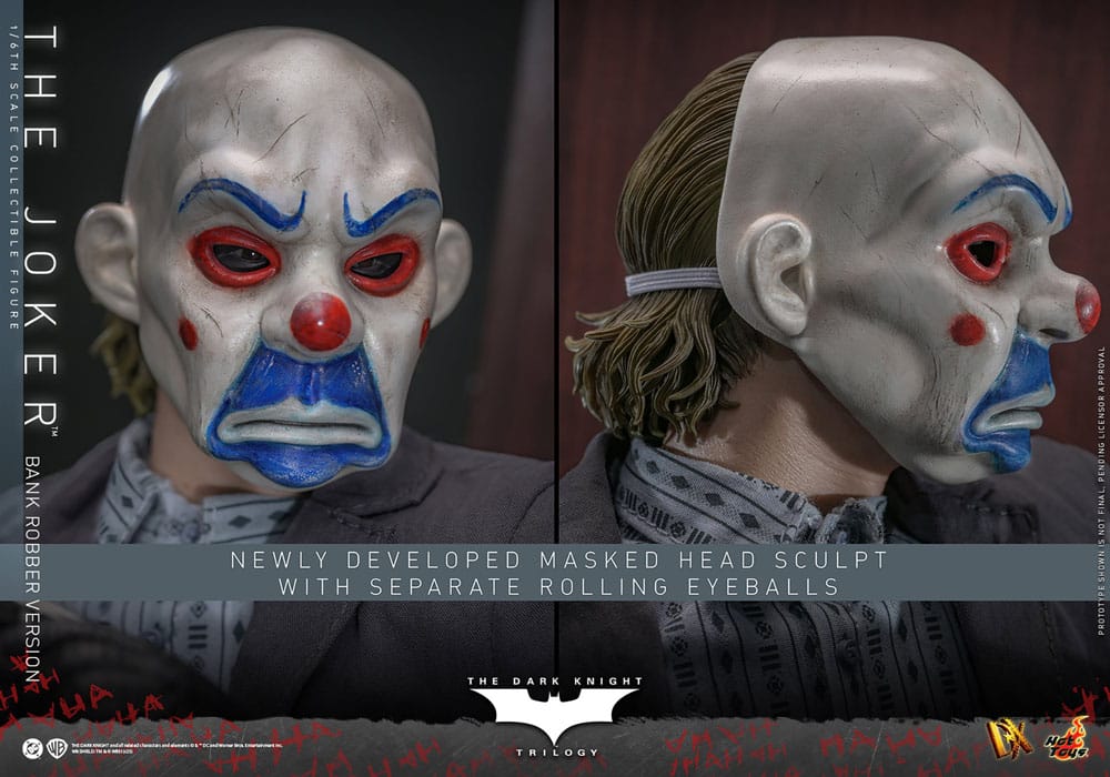 🔴PRE-ORDER The Joker (Bank Robber Version) 1/6 El Caballero oscuro Figura DX