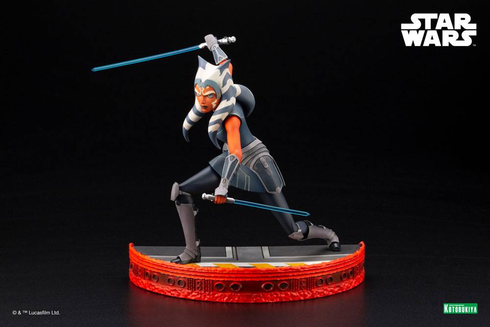 Ahsoka Tano Escape from the Clones 24 cm 1/7 Star Wars The Clone Wars Estatua PVC ARTFX