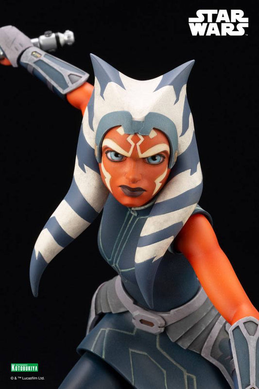 Ahsoka Tano Escape from the Clones 24 cm 1/7 Star Wars The Clone Wars Estatua PVC ARTFX