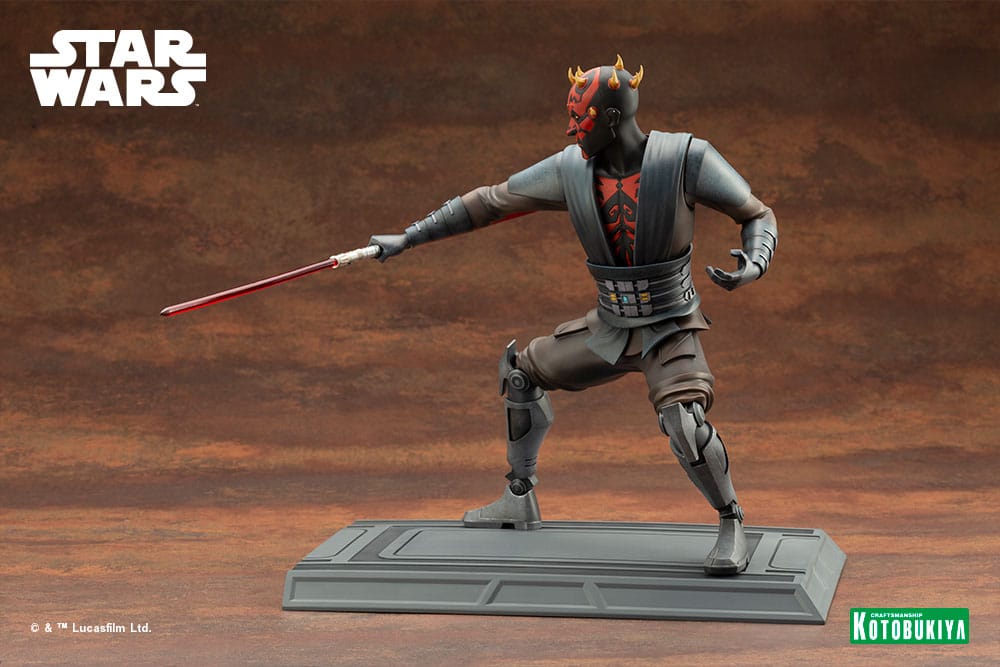 Darth Maul 26 cm 1/7 Star Wars The Clone Wars Estatua PVC ARTFX