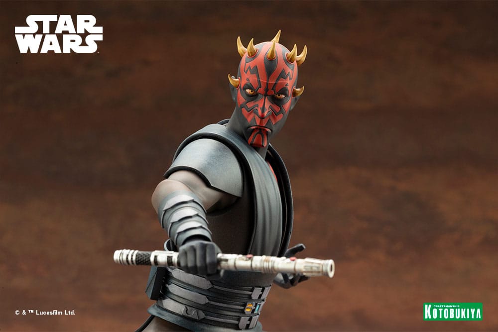 Darth Maul 26 cm 1/7 Star Wars The Clone Wars Estatua PVC ARTFX