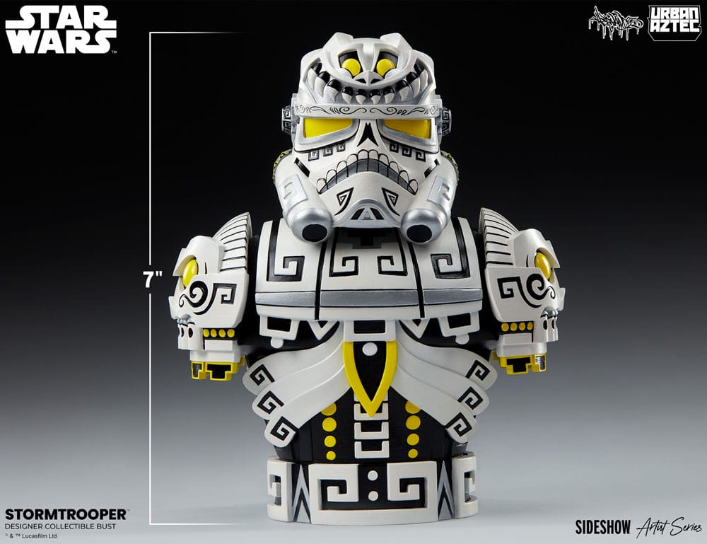 Stormtrooper by Jesse Hernandez Star Wars Busto de diseño Sideshow Artist Series