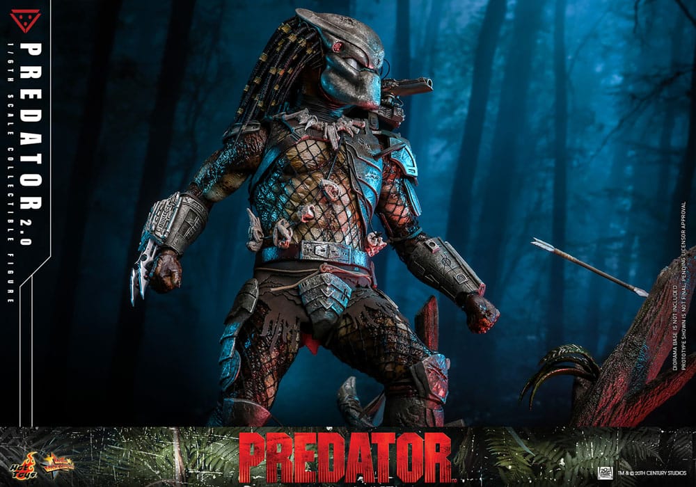 🔴PRE-ORDER Predator 1/6 (2.0) Depredador Figura Movie Masterpiece