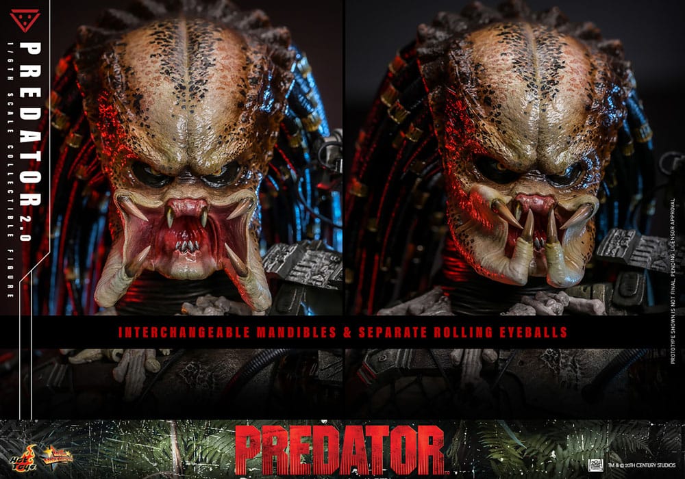 🔴PRE-ORDER Predator (2.0) 1/6 Depredador Figura Movie Masterpiece