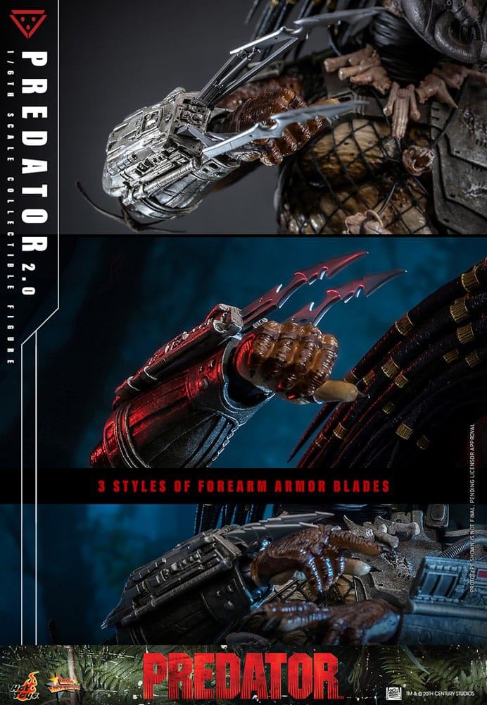 🔴PRE-ORDER Predator (2.0) 1/6 Depredador Figura Movie Masterpiece