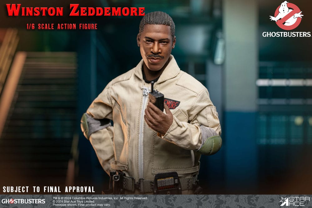 Winston Zeddemore 1/6 Ghostbusters (1984) Figura