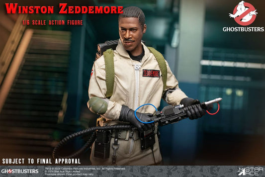 Winston Zeddemore 1/6 Ghostbusters (1984) Figura