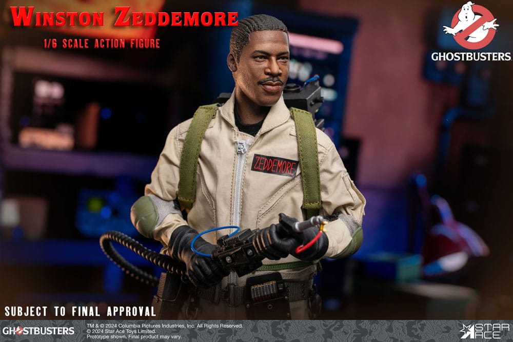Winston Zeddemore 1/6 Ghostbusters (1984) Figura
