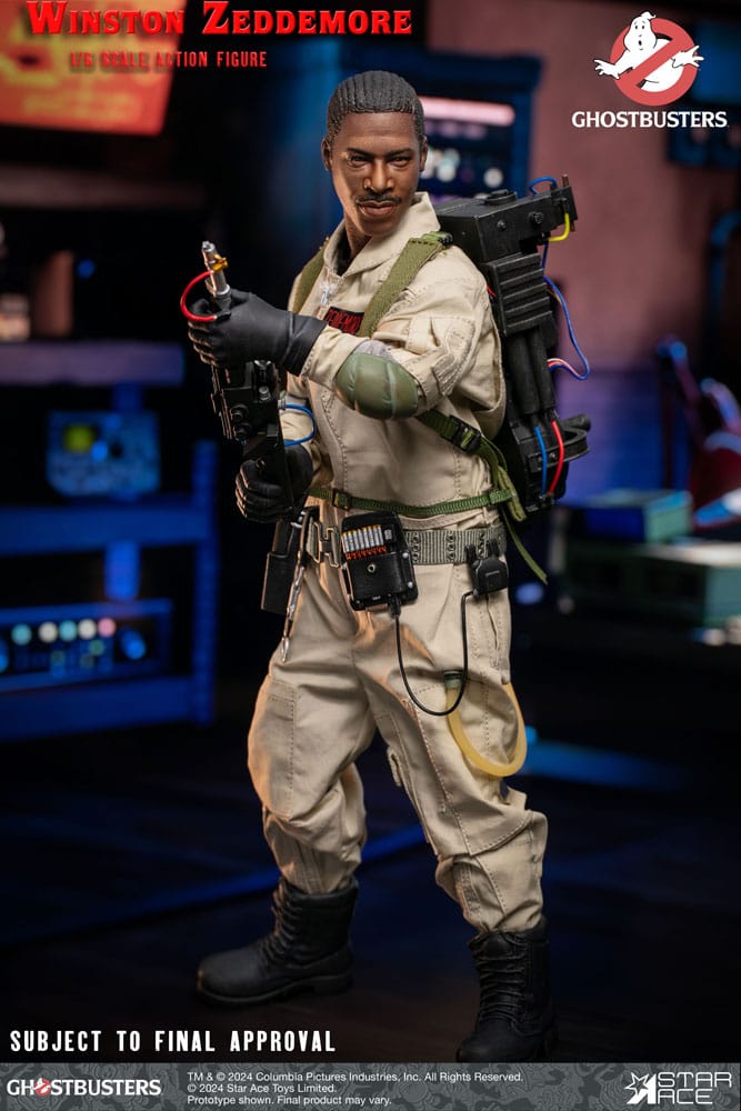 Winston Zeddemore 1/6 Ghostbusters (1984) Figura
