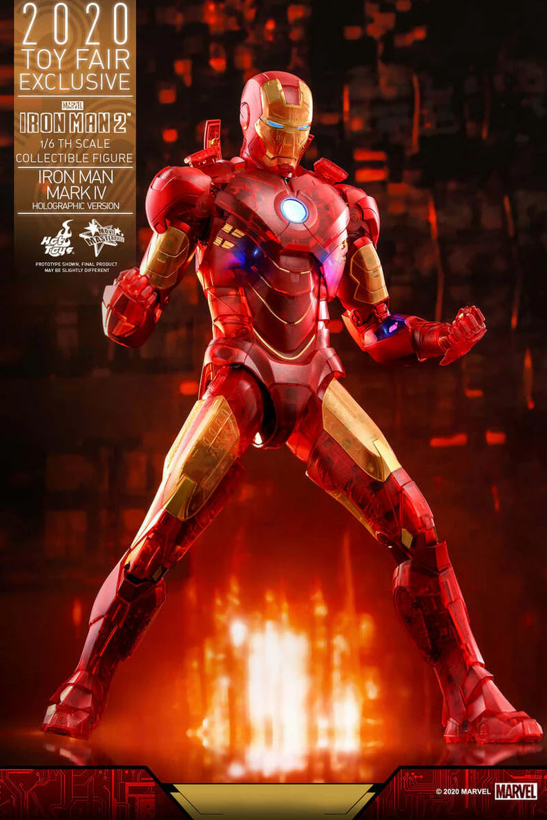 Iron Man Mark IV (Holographic Version) 1/6 Iron Man 2