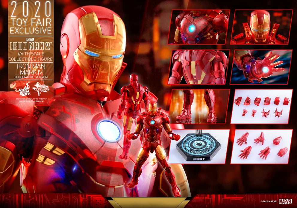 Iron Man Mark IV (Holographic Version) 1/6 Iron Man 2