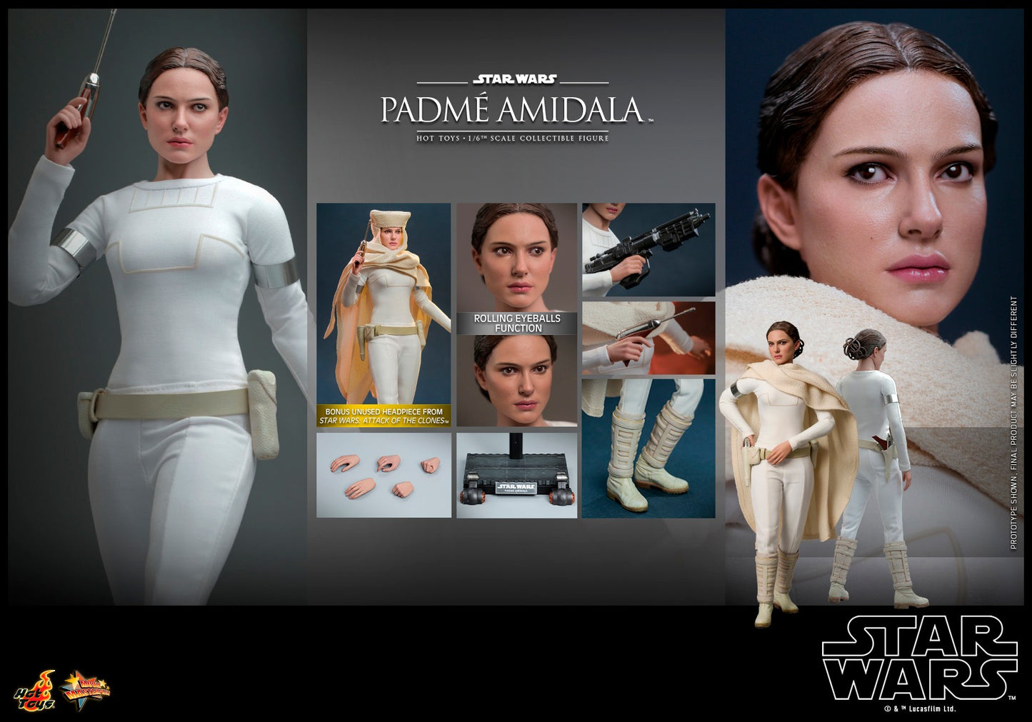 Padmé Amidala 1/6 Attack of the Clones