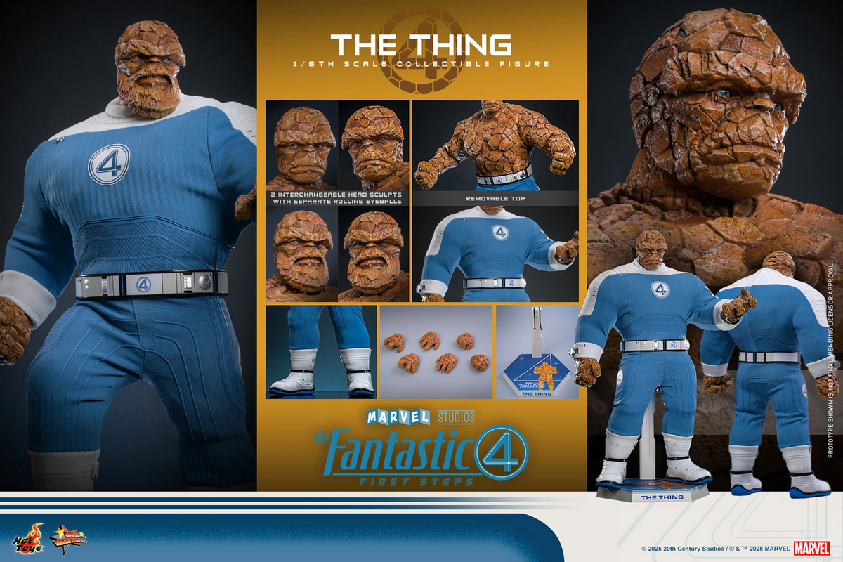 The Thing 1/6 Los 4 fantásticos Hot Toys