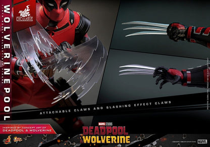 Wolverinepool 1/6 Deadpool & Wolverine Movie Masterpiece Hot Toys