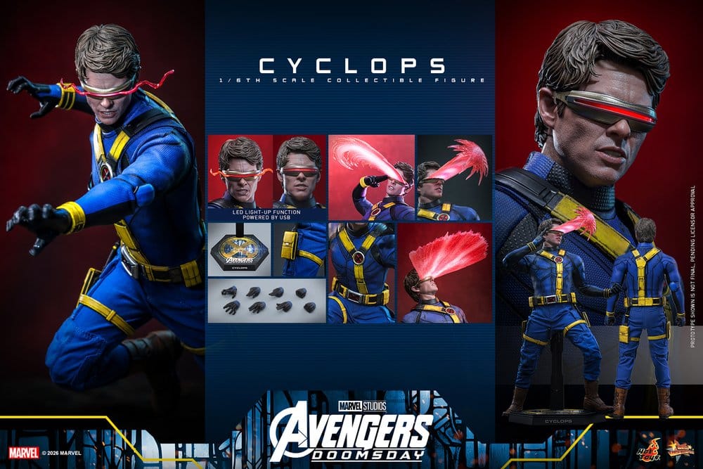 🔴PRE-ORDER Cyclops 1/6 Vengadores: Doomsday
