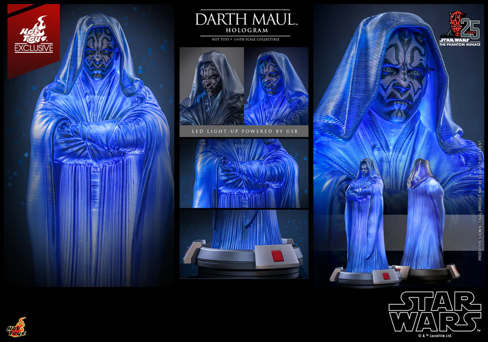 Darth Maul Hologram 1/6 Star Wars I The Phantom Menace