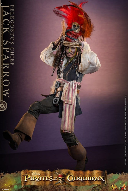 Pelegostos Chief Jack Sparrow 1/6 Piratas del Caribe: El cofre del hombre muerto