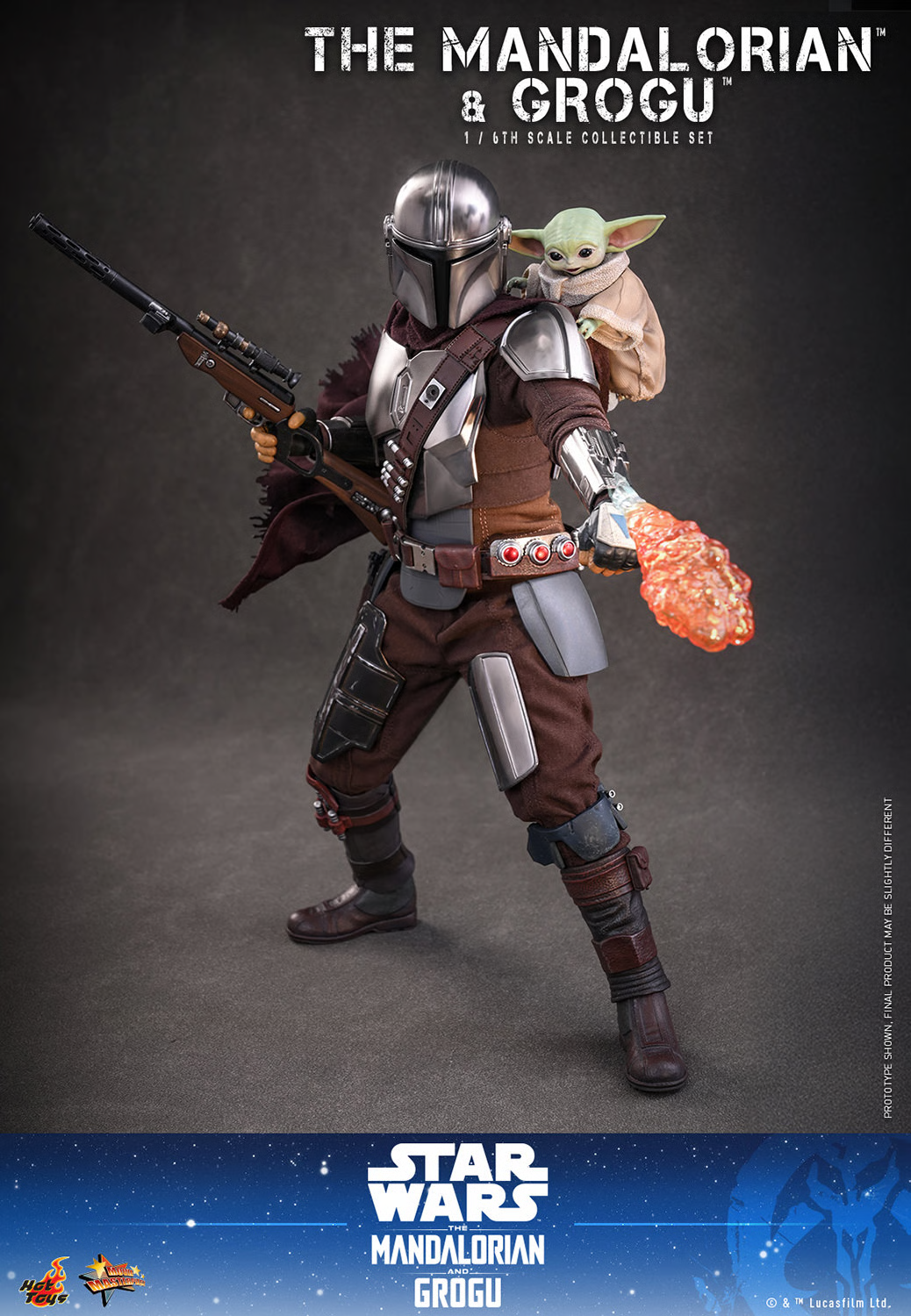 The Mandalorian & Grogu 1/6 Star Wars