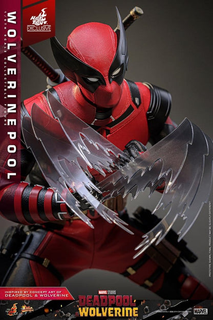 Wolverinepool 1/6 Deadpool & Wolverine Movie Masterpiece Hot Toys