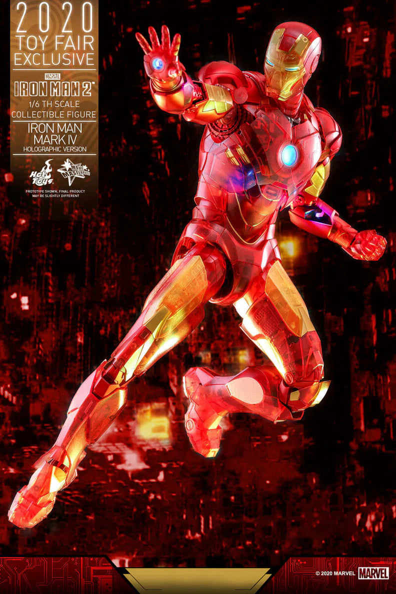 Iron Man Mark IV (Holographic Version) 1/6 Iron Man 2