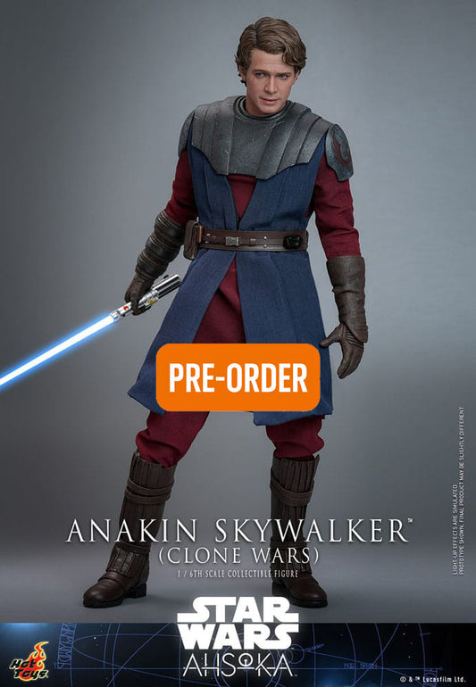🔴PRE-ORDER Anakin Skywalker 1/6 Star Wars:: The Clone Wars Figura
