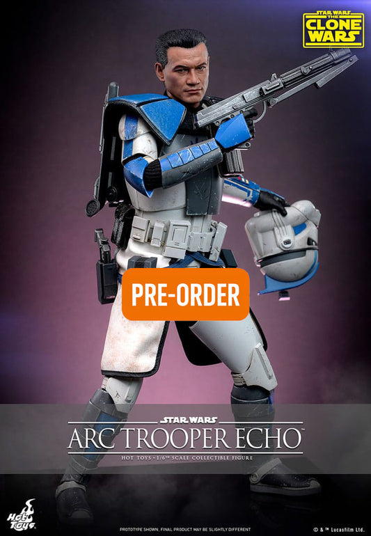 🔴PRE-ORDER Arc Trooper Echo 1/6 Star Wars:: The Clone Wars Figura