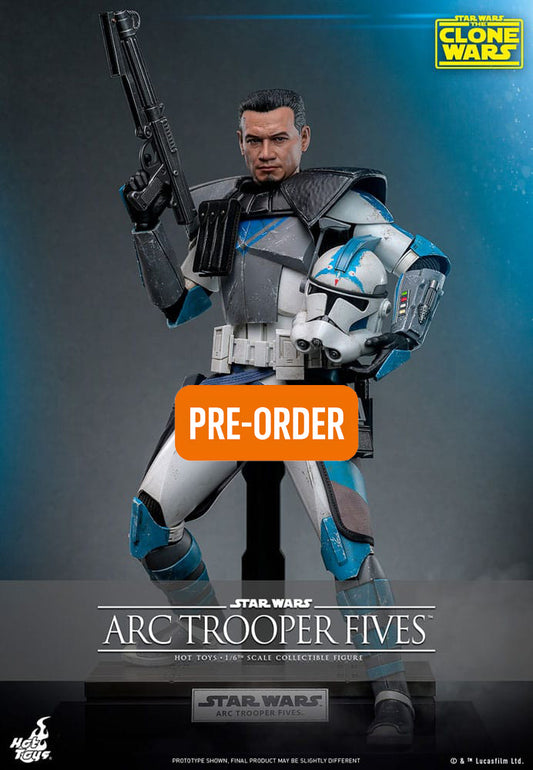 🔴PRE-ORDER Arc Trooper Fives 1/6 Star Wars: The Clone Wars Figura