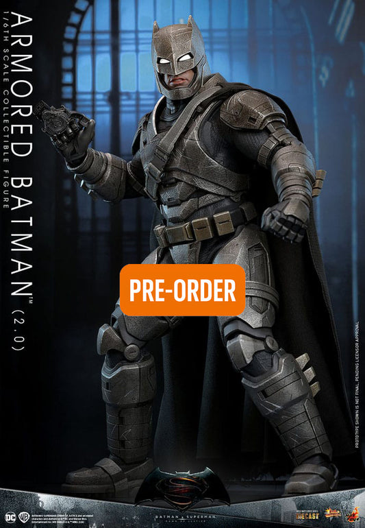 🔴PRE-ORDER Armored Batman 2.0 1/6 Batman v Superman: El amanecer de la justicia Figura Movie Masterpiece