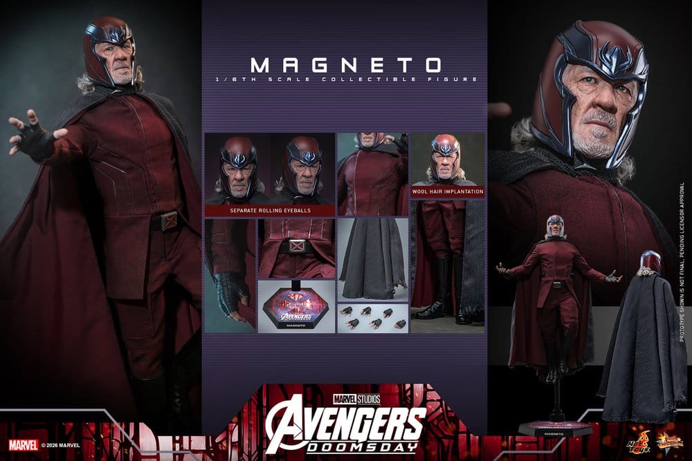 🔴PRE-ORDER Magneto 1/6 Vengadores: Doomsday