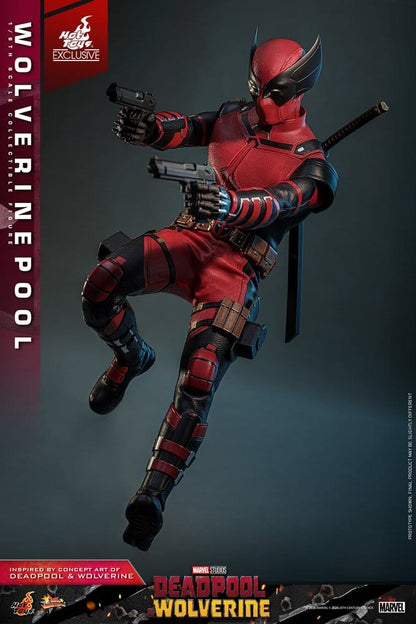 Wolverinepool 1/6 Deadpool & Wolverine Movie Masterpiece Hot Toys