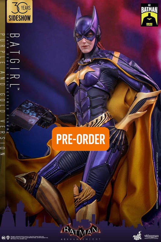 🔴PRE-ORDER Batgirl (Purple and Gold Version) Exclusive 1/6 Batman Arkham Knight Figura Videogame Masterpiece