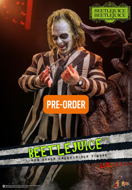 🔴PRE-ORDER Beetlejuice 1/6 Beetlejuice Beetlejuice Movie Masterpiece Figura