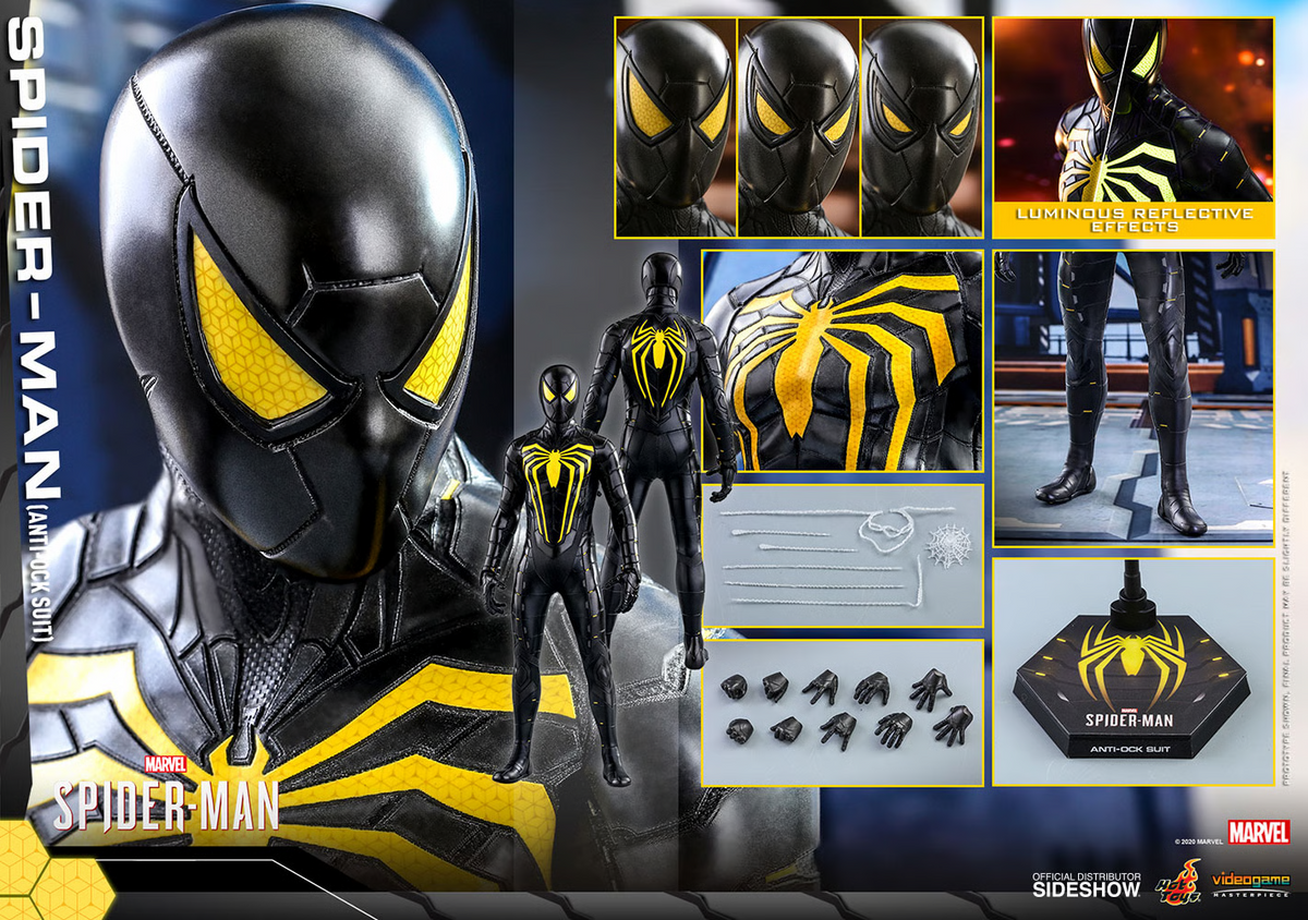Spider-man Anti-ock Suit 1/6 Hot Toys Marvel