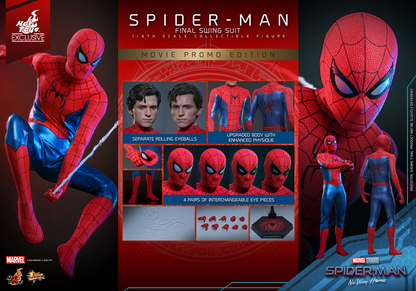Spider-man Final Swing Suit 1/6 exclusive movie promo Hot Toys