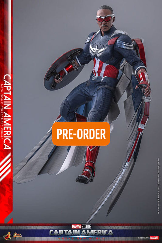 🔴PRE-ORDER Captain America 1/6 Captain America: Brave New World Movie Masterpiece