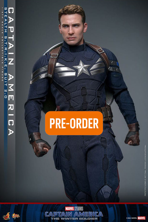 🔴PRE-ORDER Captain America (Stealth S.T.R.I.K.E. Suit) 2.0 1/6 Capitán América: el Soldado de Invierno Figura Movie Masterpiece