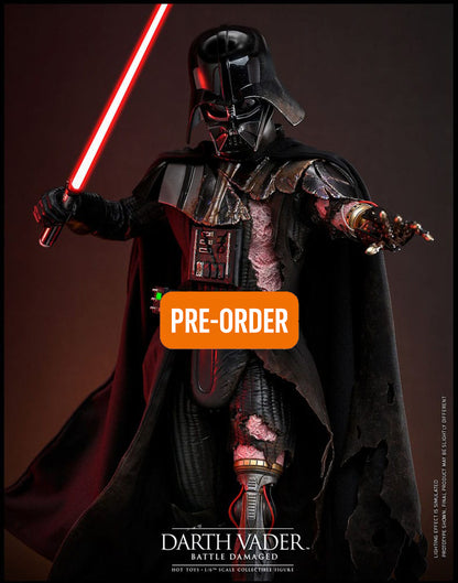 🔴PRE-ORDER Darth Vader (Battle Damaged) 1/6 Star Wars Figura