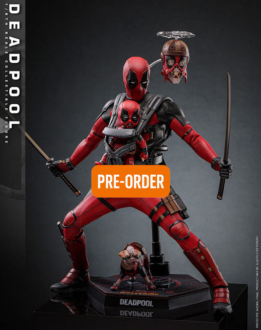 🔴PRE-ORDER Deadpool 1/6 Deadpool & Wolverine Movie Masterpiece Figura