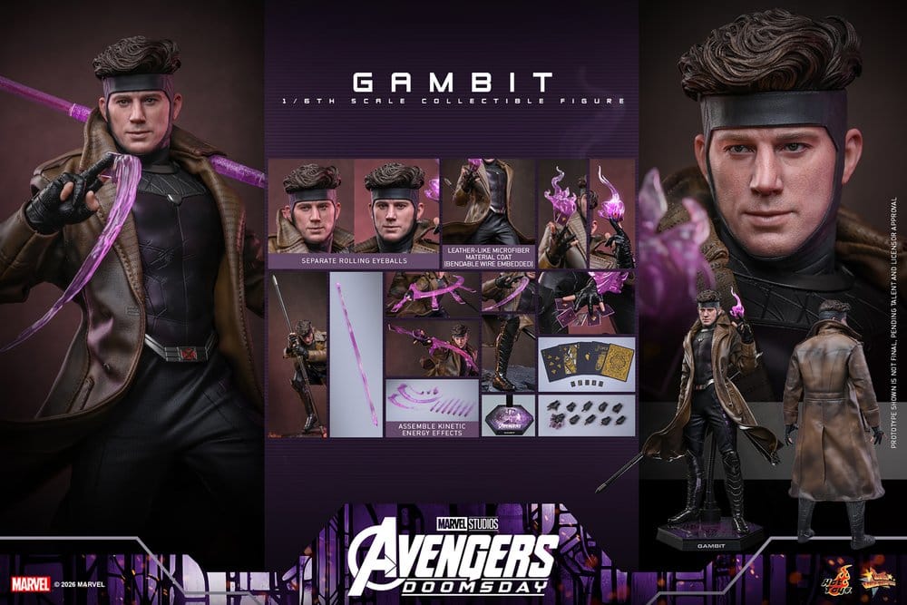 🔴PRE-ORDER Gambit 1/6 Vengadores: Doomsday