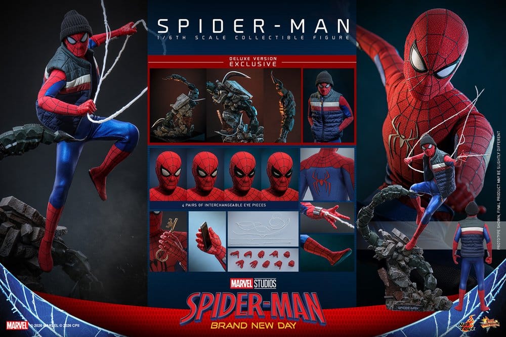 🔴PRE-ORDER Spider-man Deluxe version 1/6 Brand New Day