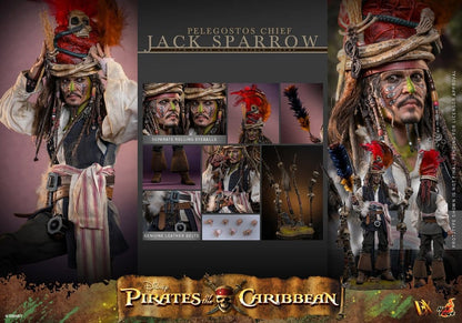 Pelegostos Chief Jack Sparrow 1/6 Piratas del Caribe: El cofre del hombre muerto