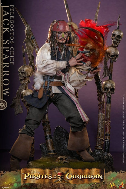 Pelegostos Chief Jack Sparrow 1/6 Piratas del Caribe: El cofre del hombre muerto